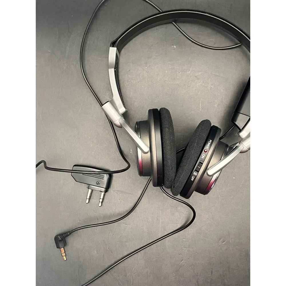 Sony‎ MDR NC6 Noise Cancelling Headphones Over Ear Foldable As Is